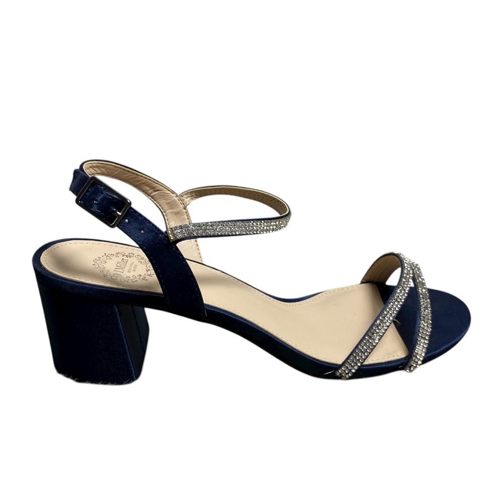 I. Miller Navy Elegant Heels Shoes Size 8 Glam Cocktail
